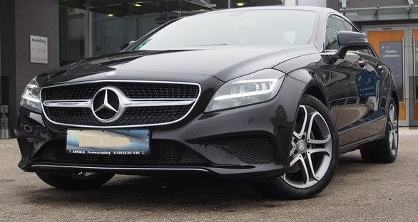 Left hand drive MERCEDES CLS CLASS 220 d Sportpaket Navi LED Parktronic 